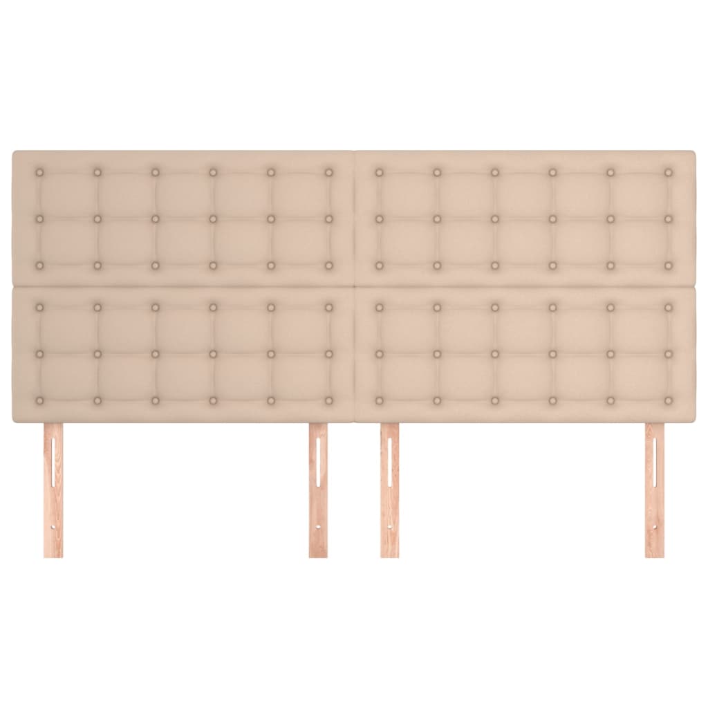 Κεφαλάρι Καπουτσίνο 180x5x118/128 εκ. από Συνθετικό Δέρμα - PAKOBAZAAR