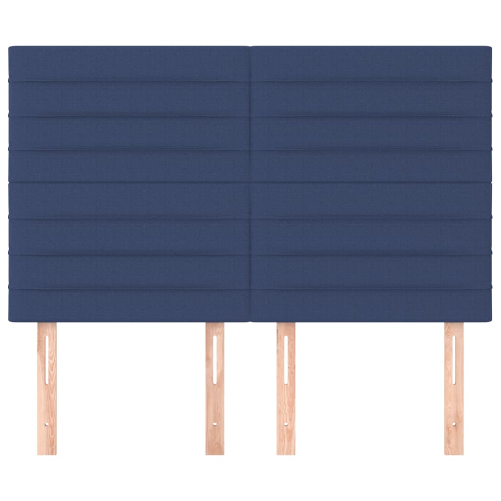 Κεφαλάρι Μπλε 144x5x118/128 εκ. Ύφασμα - PAKOBAZAAR