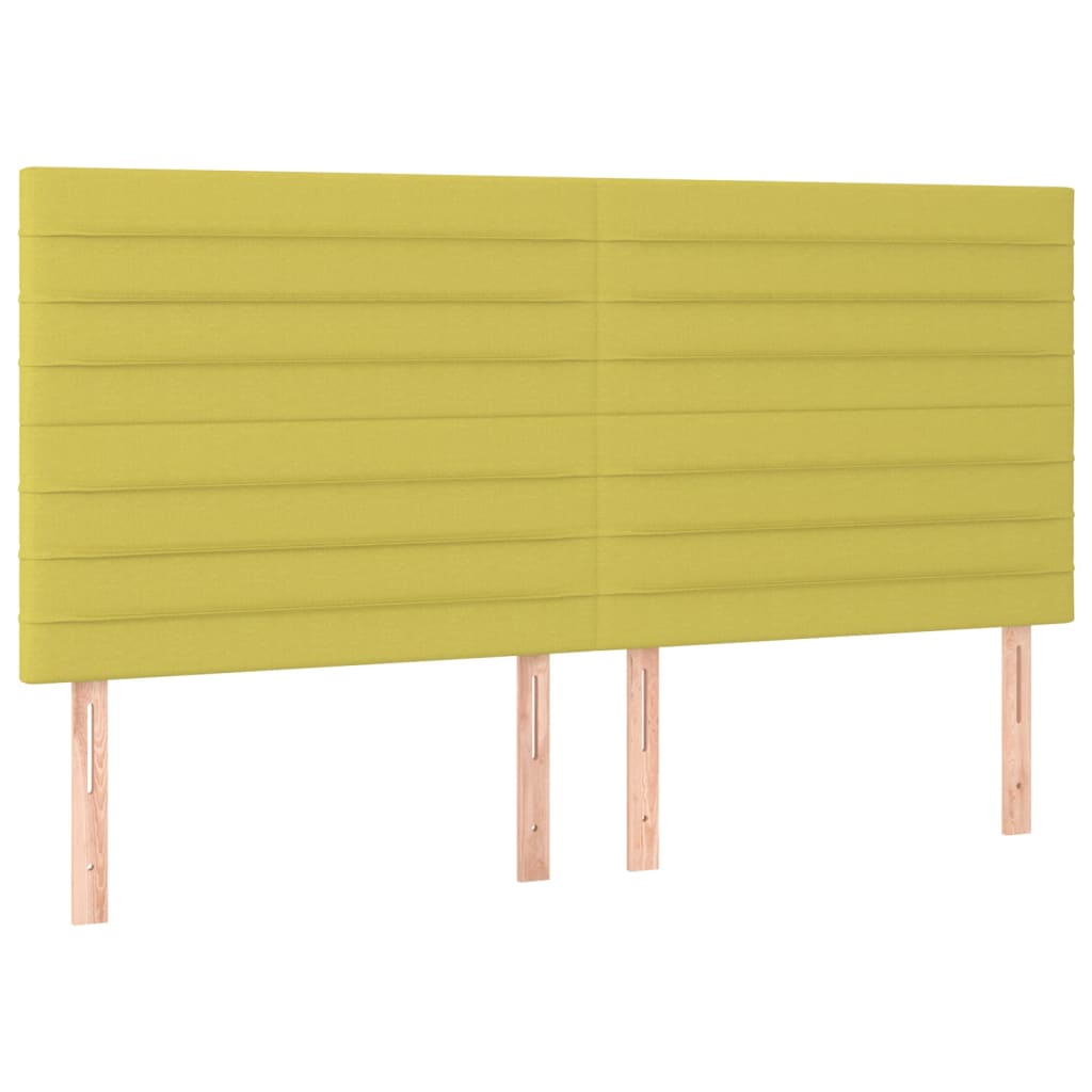 Κεφαλάρι Πράσινο 160x5x118/128 εκ. Ύφασμα