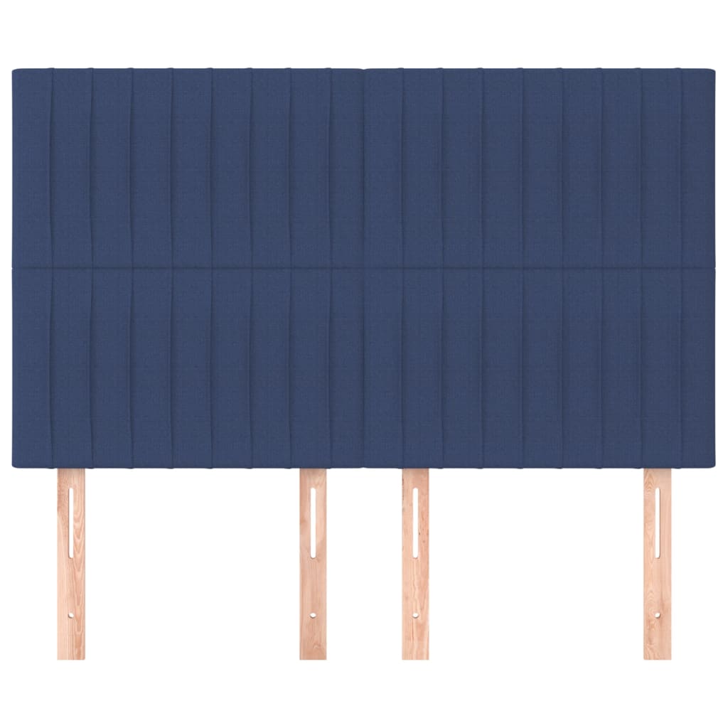 Κεφαλάρι Μπλε 144x5x118/128 εκ. Ύφασμα - PAKOBAZAAR