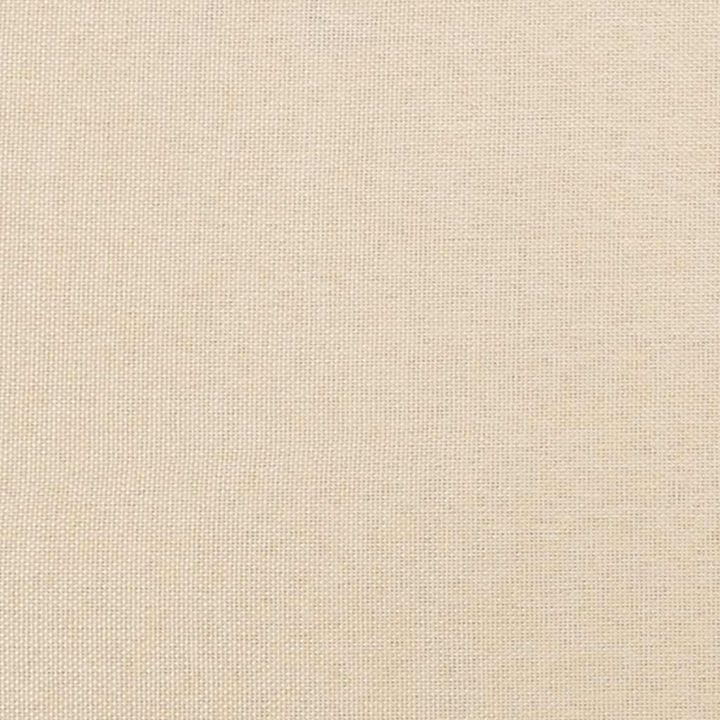 Κεφαλάρι Κρεμ 180x5x118/128 εκ. Ύφασμα
