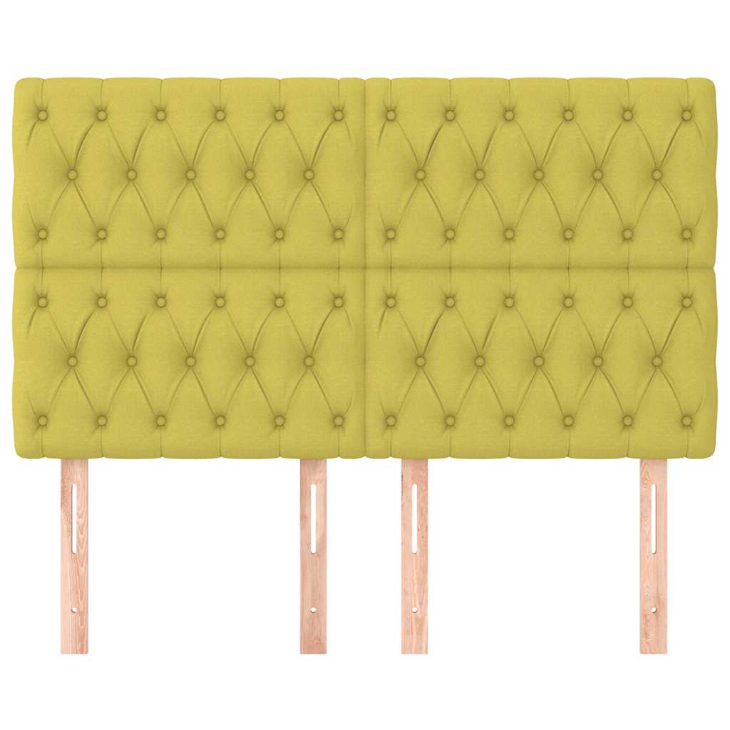 Κεφαλάρι Πράσινο 160x7x118/128 εκ. Ύφασμα
