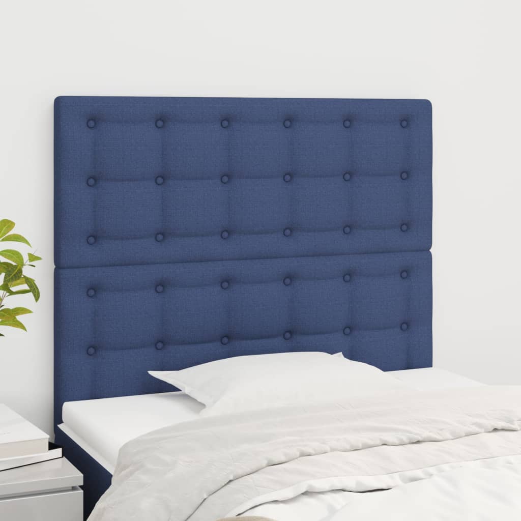 Κεφαλάρι Μπλε 100x5x118/128 εκ. Ύφασμα - PAKOBAZAAR