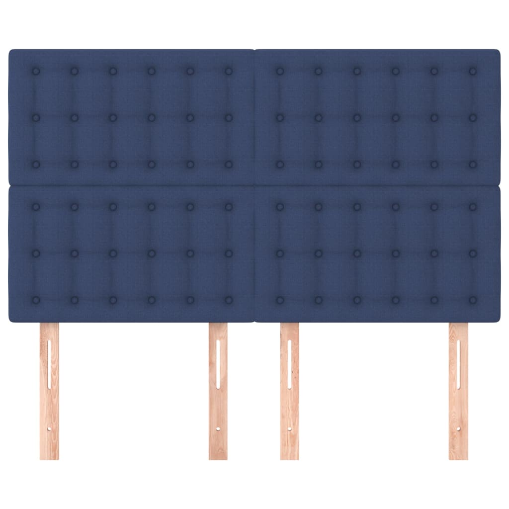 Κεφαλάρι Μπλε 144x5x118/128 εκ. Ύφασμα - Pakobazaar