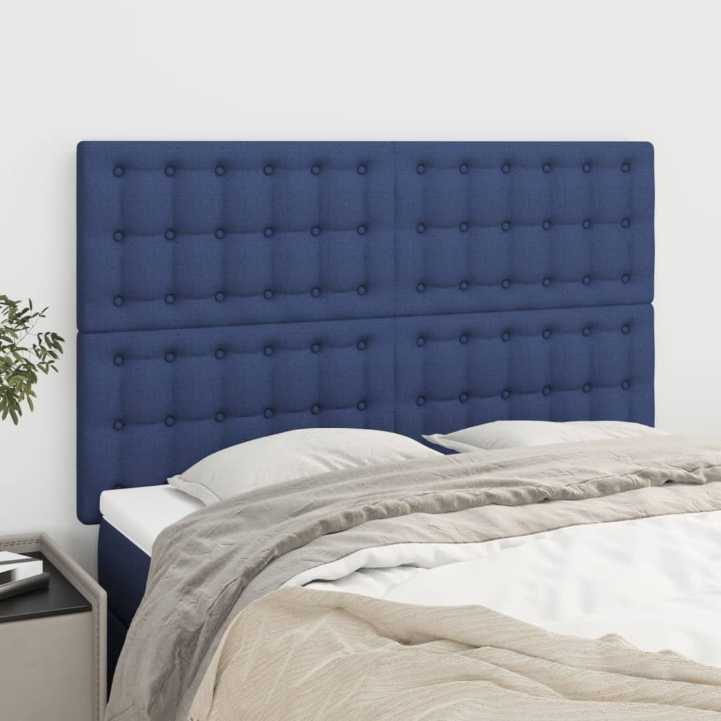 Κεφαλάρι Μπλε 144x5x118/128 εκ. Ύφασμα - Pakobazaar