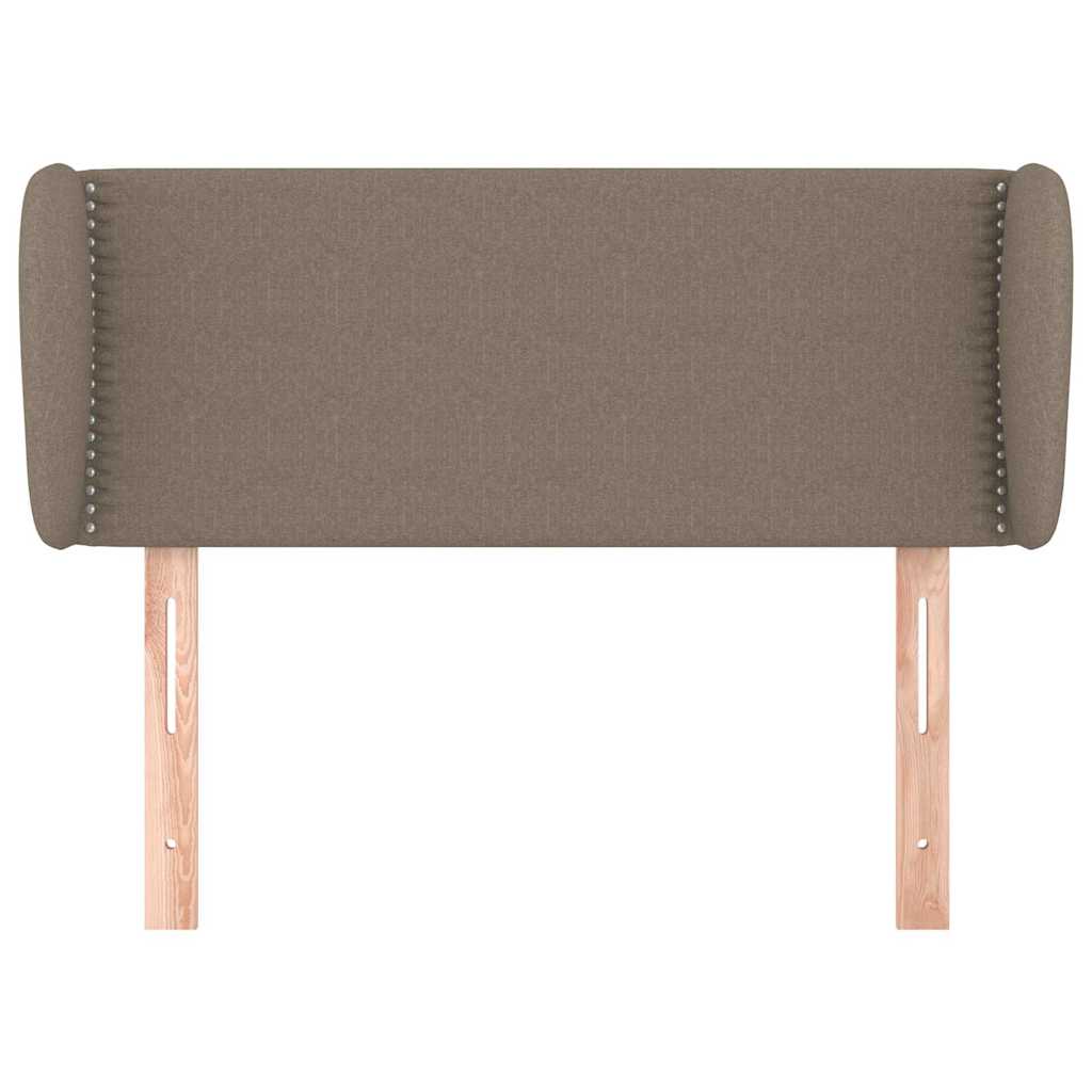 Κεφαλάρι με Πτερύγια Taupe 103x23x78/88 εκ. Υφασμάτινο - Pakobazaar