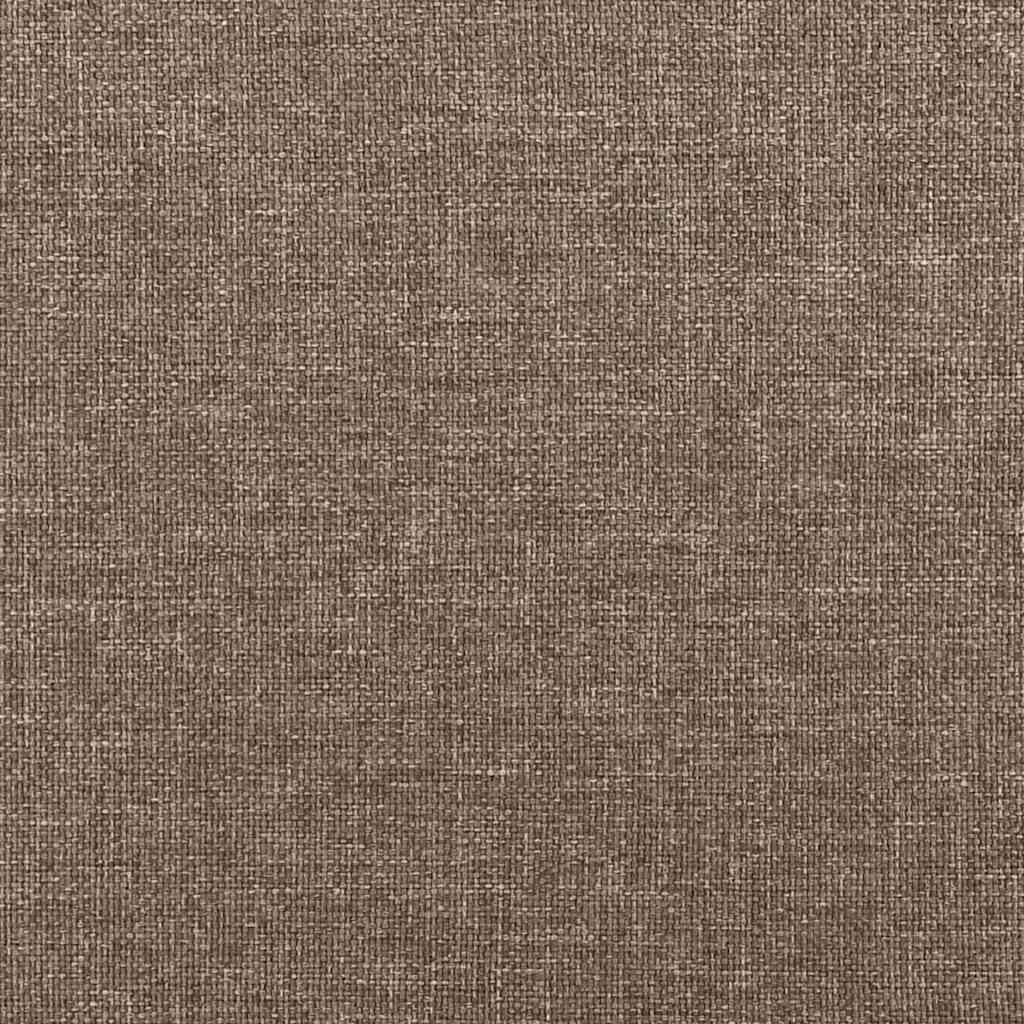 Κεφαλάρι με Πτερύγια Taupe 147 x 23 x 78/88 εκ. Υφασμάτινο