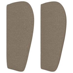 Κεφαλάρι με Πτερύγια Taupe 147 x 23 x 78/88 εκ. Υφασμάτινο - PAKOBAZAAR
