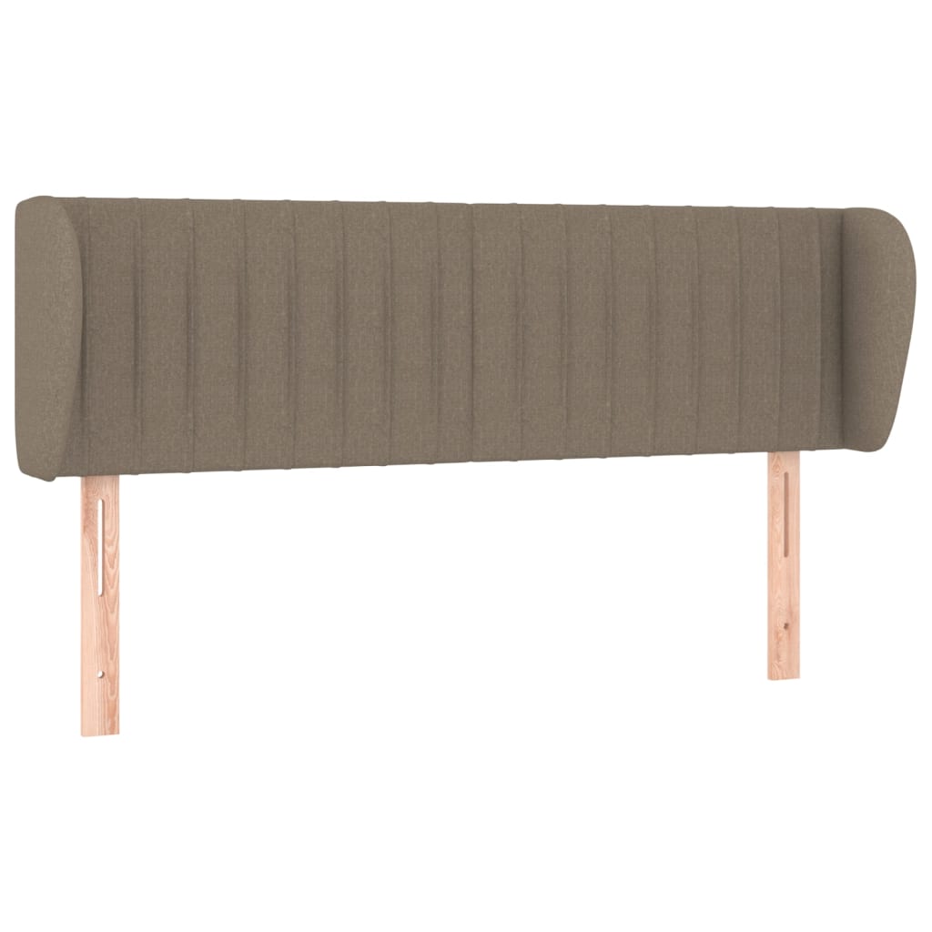 Κεφαλάρι με Πτερύγια Taupe 147 x 23 x 78/88 εκ. Υφασμάτινο - PAKOBAZAAR