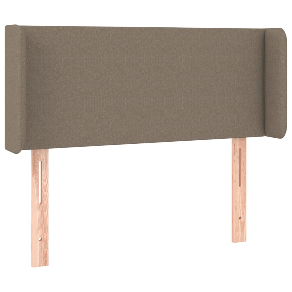 Κεφαλάρι με Πτερύγια Taupe 83x16x78/88 εκ. Υφασμάτινο