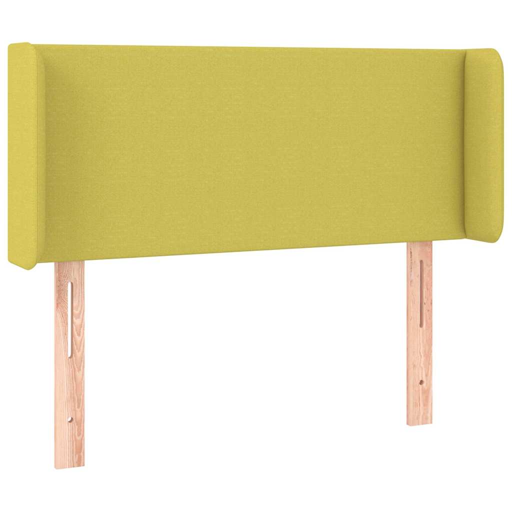 Κεφαλάρι με Πτερύγια Πράσινο 103x16x78/88 εκ. Υφασμάτινο - Pakobazaar