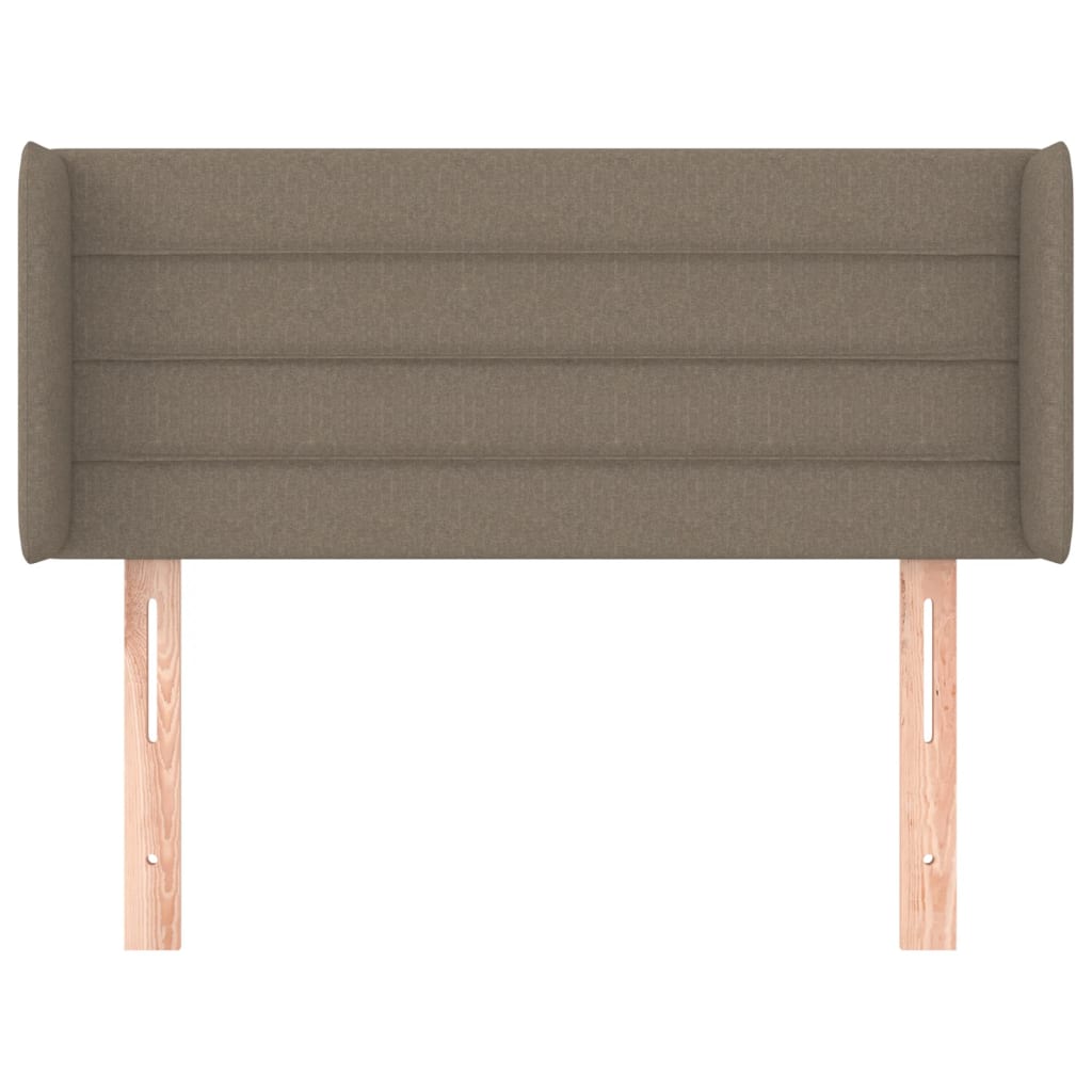 Κεφαλάρι με Πτερύγια Taupe 103x16x78/88 εκ. Υφασμάτινο