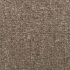 Κεφαλάρι με Πτερύγια Taupe 103x16x118/128 εκ. Υφασμάτινο - Pakobazaar