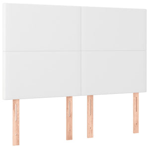Κεφαλάρι Κρεβατιού LED Λευκό 144x5x118/128 εκ - Pakobazaar