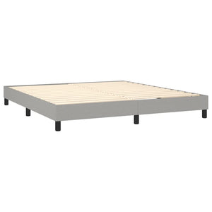 Κρεβάτι Boxspring με Στρώμα Αν. Πράσινο 160x200εκ Υφασμάτινο