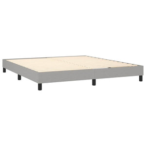 Κρεβάτι Boxspring με Στρώμα Αν. Πράσινο 160x200εκ Υφασμάτινο