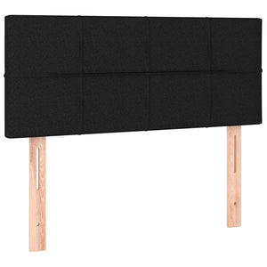 Κρεβάτι Boxspring με Στρώμα Μαύρο 80 x 200 εκ. Υφασμάτινο