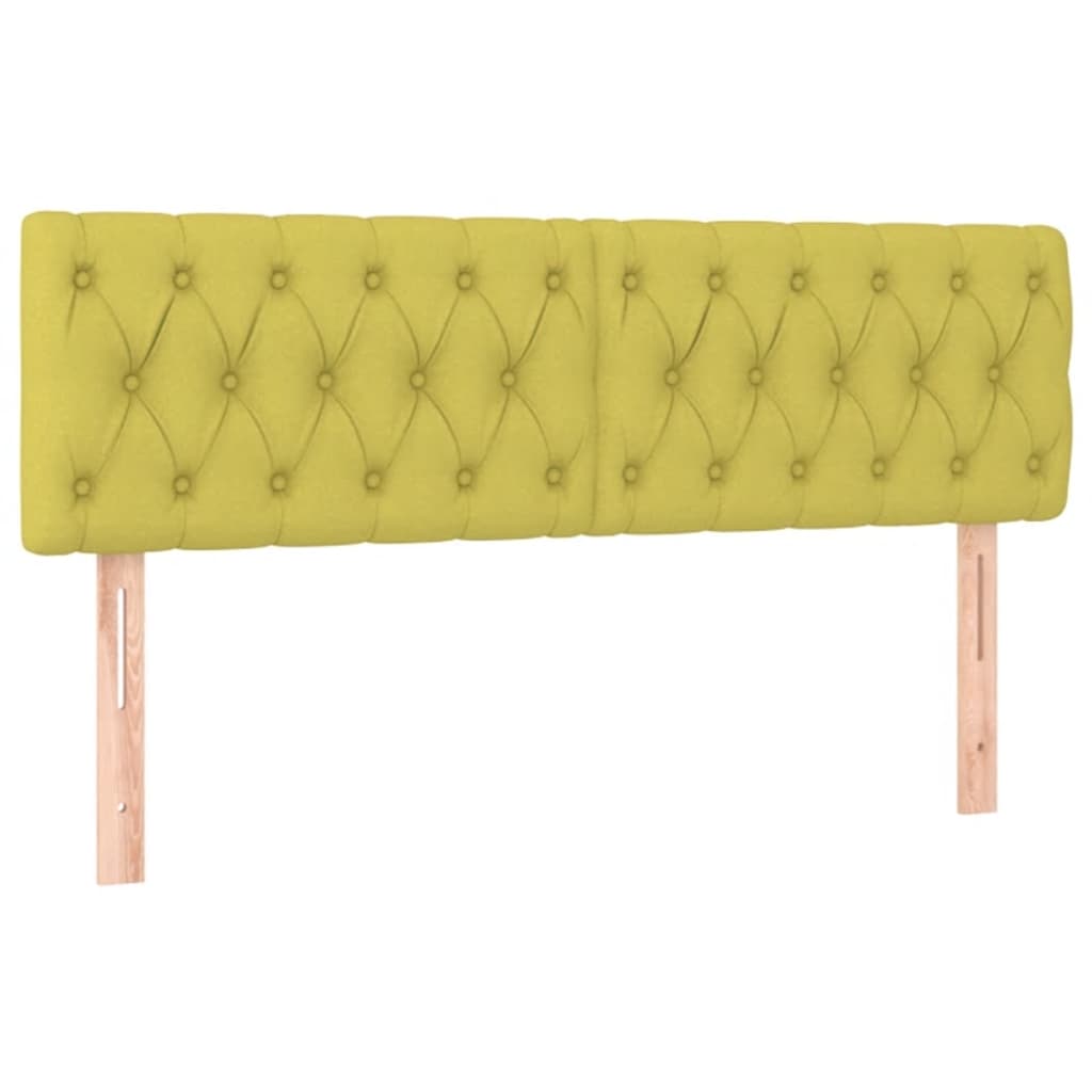 Κρεβάτι Boxspring με Στρώμα Πράσινο 160x200 εκ.Υφασμάτινο