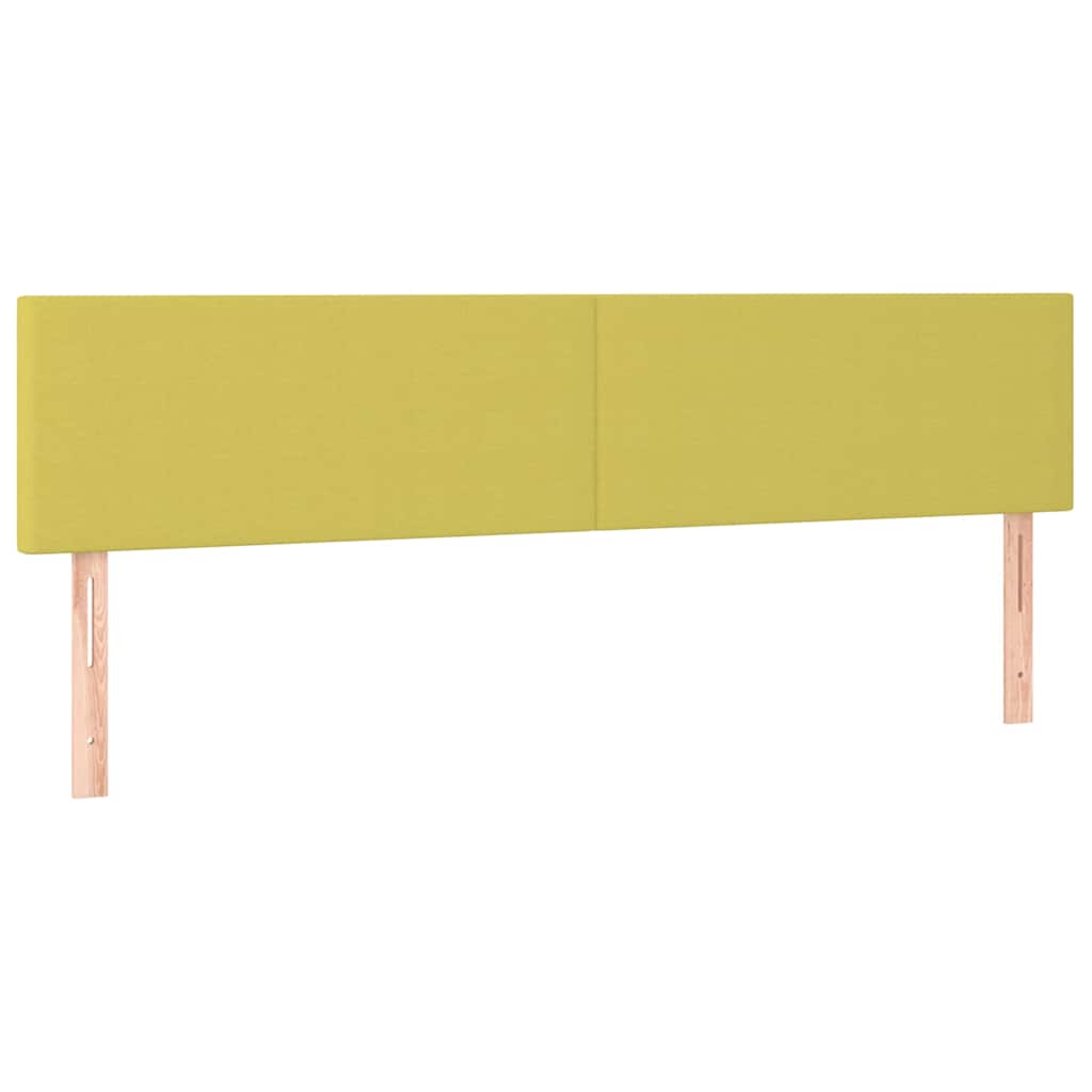 Κρεβάτι Boxspring με Στρώμα Πράσινο 180x200 εκ.Υφασμάτινο