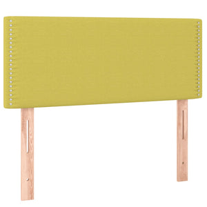 Κρεβάτι Boxspring με Στρώμα Πράσινο 100 x 200 εκ. Υφασμάτινο - Pakobazaar