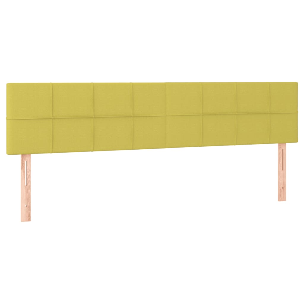 Κρεβάτι Boxspring με Στρώμα Πράσινο 180x200 εκ.Υφασμάτινο - Pakobazaar