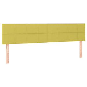 Κρεβάτι Boxspring με Στρώμα Πράσινο 180x200 εκ.Υφασμάτινο - Pakobazaar