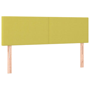 Κρεβάτι Boxspring με Στρώμα Πράσινο 140x200 εκ.Υφασμάτινο