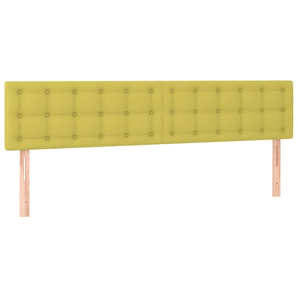 Κρεβάτι Boxspring με Στρώμα Πράσινο 180x200 εκ.Υφασμάτινο