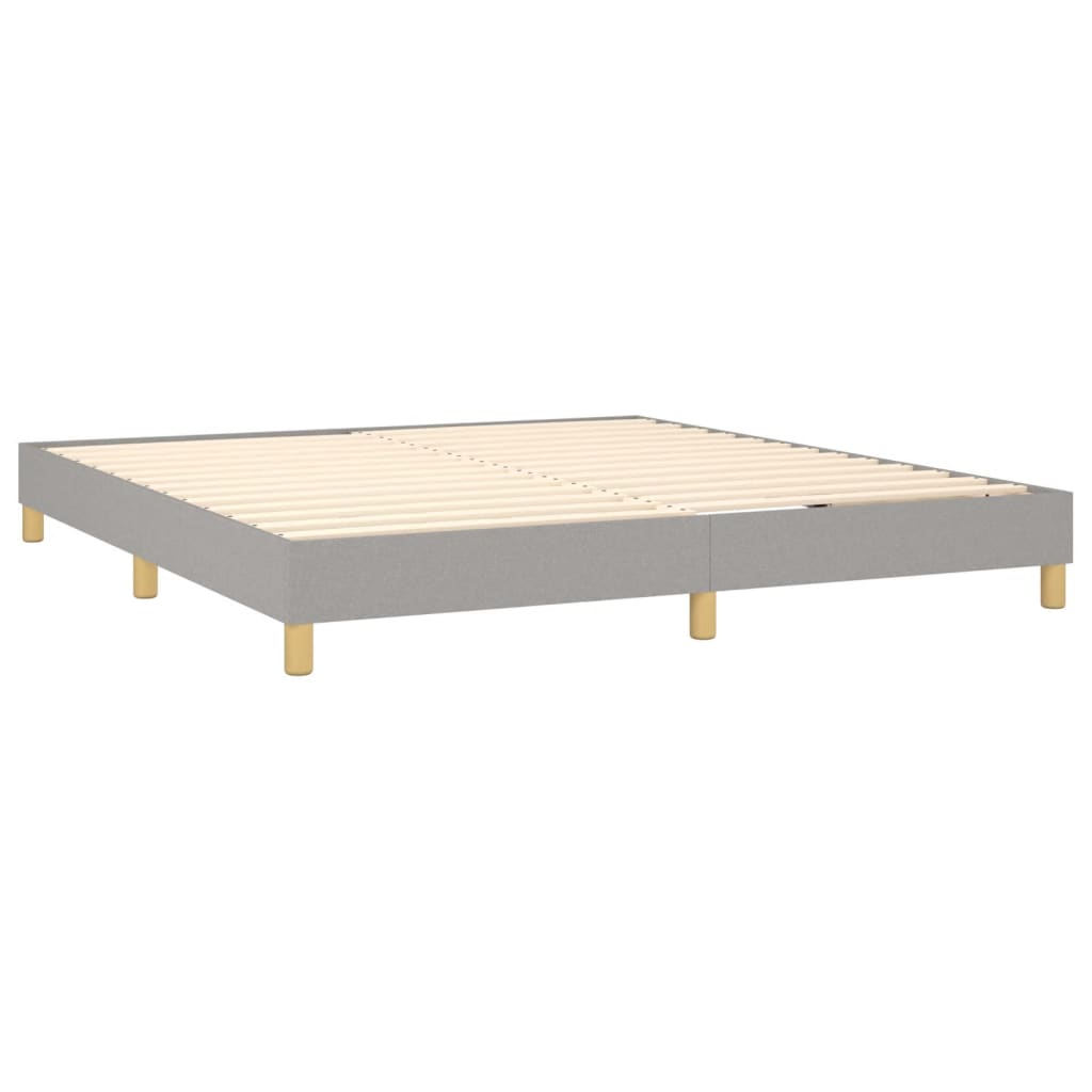 Κρεβάτι Boxspring με Στρώμα Αν. Πράσινο 160x200εκ Υφασμάτινο