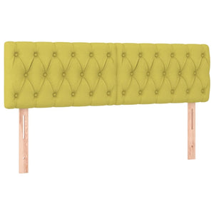 Κρεβάτι Boxspring με Στρώμα Πράσινο 160x200 εκ.Υφασμάτινο - Pakobazaar