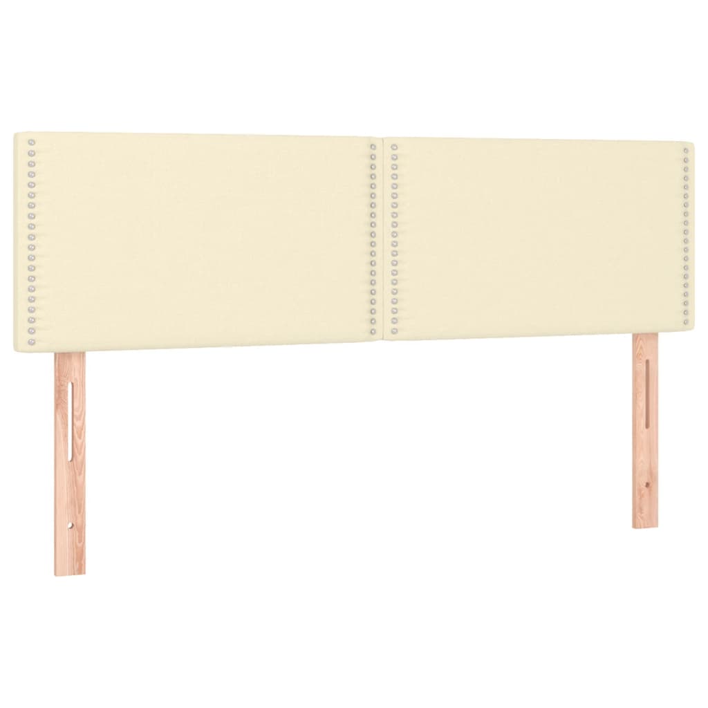 Κρεβάτι Boxspring με Στρώμα Κρεμ 140x200εκ. από Συνθετικό Δέρμα