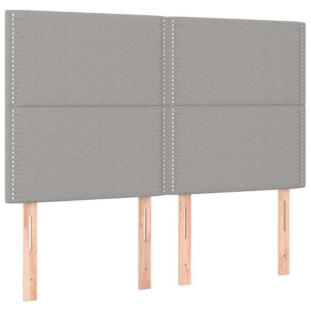 Κρεβάτι Boxspring με Στρώμα Αν. Πράσινο 160x200εκ Υφασμάτινο