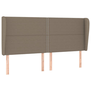 Κρεβάτι Boxspring με Στρώμα Taupe 180x200 εκ. Υφασμάτινο