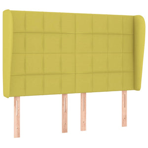 Κρεβάτι Boxspring με Στρώμα Πράσινο 140x190 εκ. Υφασμάτινο