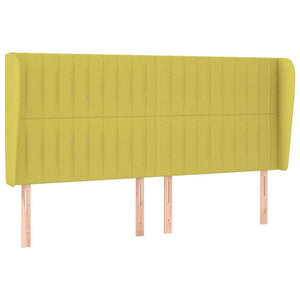 Κρεβάτι Boxspring με Στρώμα Πράσινο 160x200 εκ.Υφασμάτινο - Pakobazaar