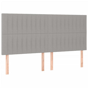 Κρεβάτι Boxspring με Στρώμα Αν. Πράσινο 160x200εκ Υφασμάτινο