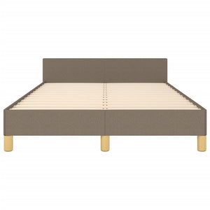 Σκελετός Κρεβατιού Χωρίς Στρώμα Taupe 120x200 εκ. Υφασμάτινο