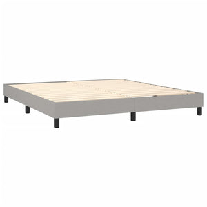 Κρεβάτι Boxspring με Στρώμα Αν. Πράσινο 160x200εκ Υφασμάτινο