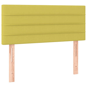 Κρεβάτι Boxspring με Στρώμα Πράσινο 120x200 εκ. Υφασμάτινο