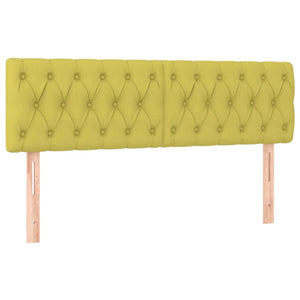 Κρεβάτι Boxspring με Στρώμα Πράσινο 160x200 εκ.Υφασμάτινο