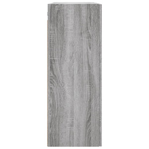 Ντουλάπια Τοίχου 2 τεμ. Γκρι Sonoma 69,5 x 34 x 90 εκ.