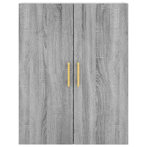 Ντουλάπι Γκρι Sonoma 69,5 x 34 x 180 εκ. Επεξεργασμένο Ξύλο