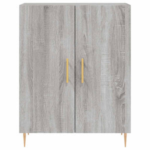 Ντουλάπι Γκρι Sonoma 69,5 x 34 x 180 εκ. Επεξεργασμένο Ξύλο