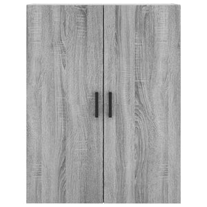 Ντουλάπι Γκρι Sonoma 69,5 x 34 x 180 εκ. Επεξεργασμένο Ξύλο