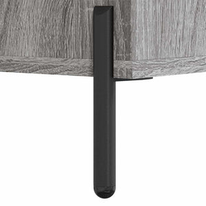 Ντουλάπι Γκρι Sonoma 69,5 x 34 x 180 εκ. Επεξεργασμένο Ξύλο