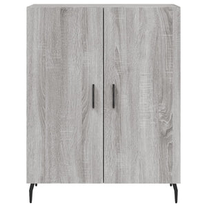 Ντουλάπι Γκρι Sonoma 69,5 x 34 x 180 εκ. Επεξεργασμένο Ξύλο