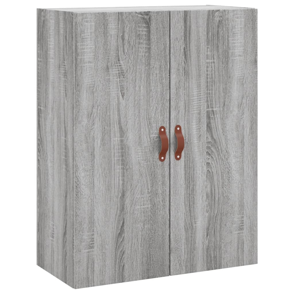 Ντουλάπι Γκρι Sonoma 69,5 x 34 x 180 εκ. Επεξεργασμένο Ξύλο - Pakobazaar