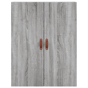 Ντουλάπι Γκρι Sonoma 69,5 x 34 x 180 εκ. Επεξεργασμένο Ξύλο - Pakobazaar