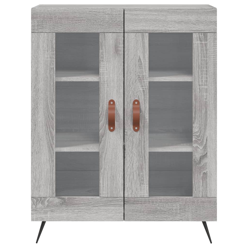 Ντουλάπι Γκρι Sonoma 69,5 x 34 x 180 εκ. Επεξεργασμένο Ξύλο - Pakobazaar