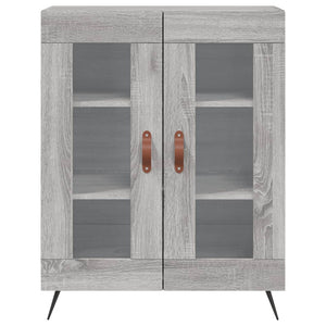 Ντουλάπι Γκρι Sonoma 69,5 x 34 x 180 εκ. Επεξεργασμένο Ξύλο - Pakobazaar